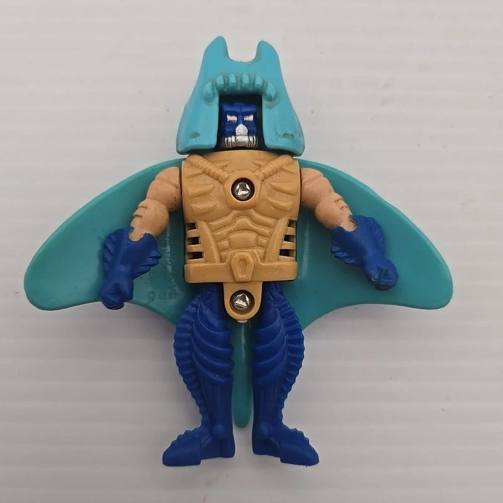 VTG 1996 Hasbro Takara Beast‎ Wars Stingray Manta Rays Transformer Toy Figure